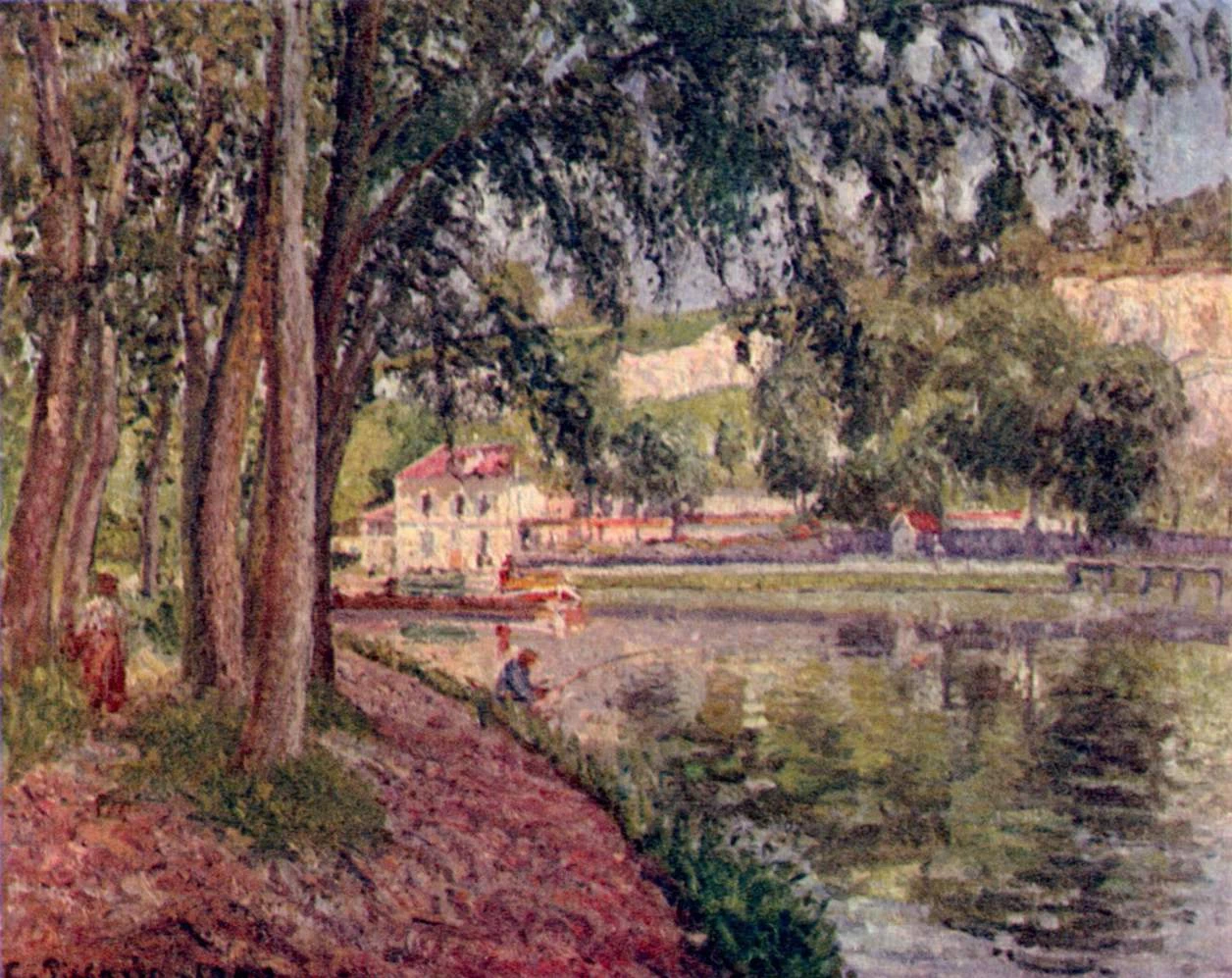 Moret, il canale del Loing - Museo d'Orsay, Parigi